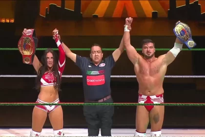 Chelsea Green e Ethan Page conquistam título de duplas mistas da AAA