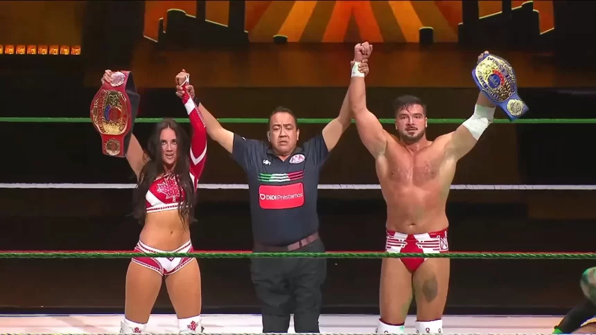 Chelsea Green e Ethan Page conquistam título de duplas mistas da AAA