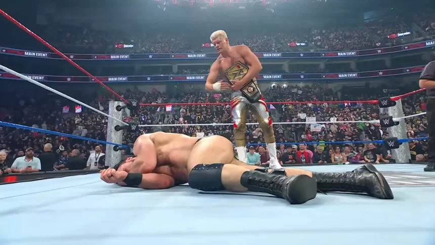 Cody Rhodes segue como Undisputed WWE Champion