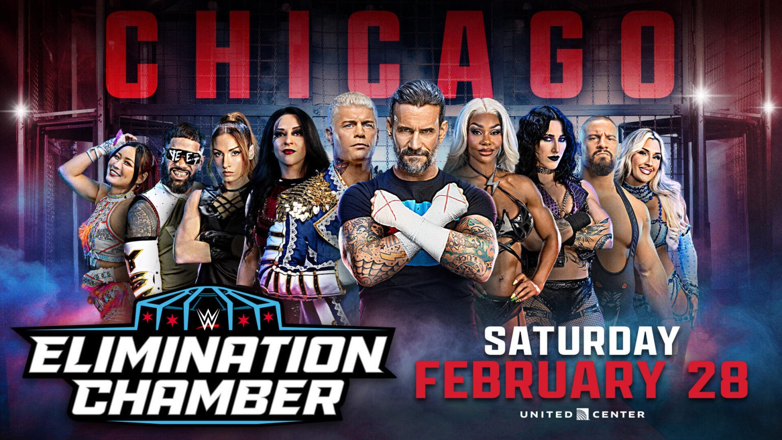 Elimination Chamber 2026 acontecerá em Chicago