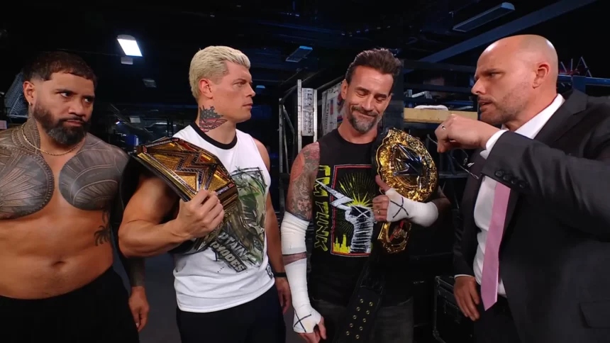 Jey Uso, Cody Rhodes e CM Punk exigem WAR Games Match