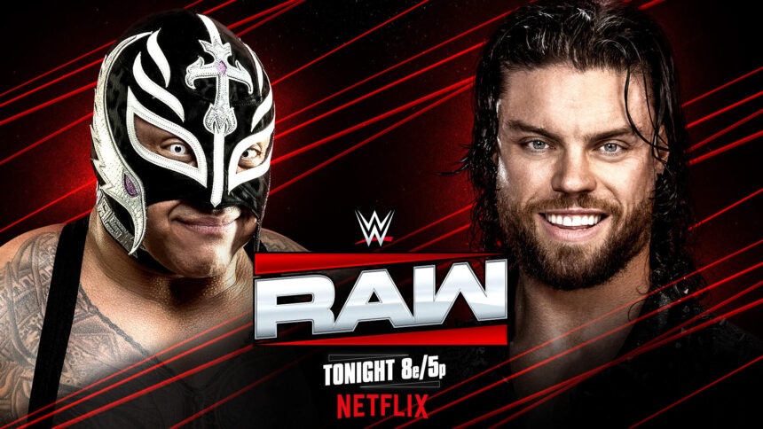 Rey Mysterio lutará contra JD McDonagh no RAW