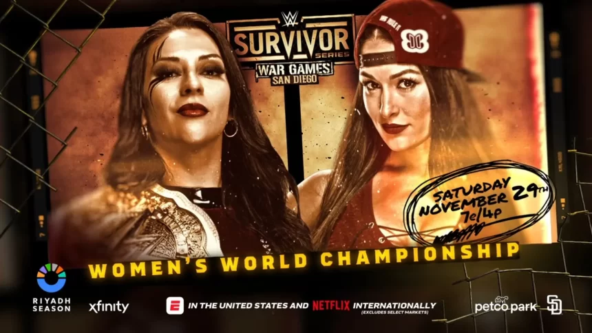 Stephanie Vaquer e Nikki Bella se enfrentarão no Survivor Series