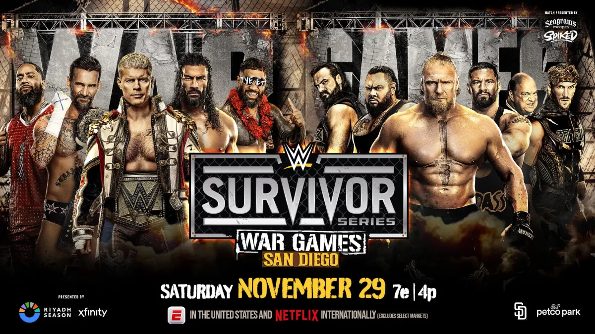 WarGames masculino é atração do Survivor Series 2025