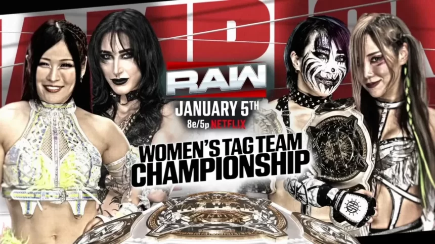 The Kabuki Warriors enfrentarão Rhea Ripley & IYO Sky pelo Women's Tag Team Championship