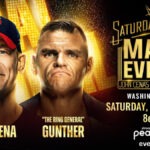 John Cena e Gunther se enfrentam no Saturday Night's Main Event 13 de dezembro de 2025