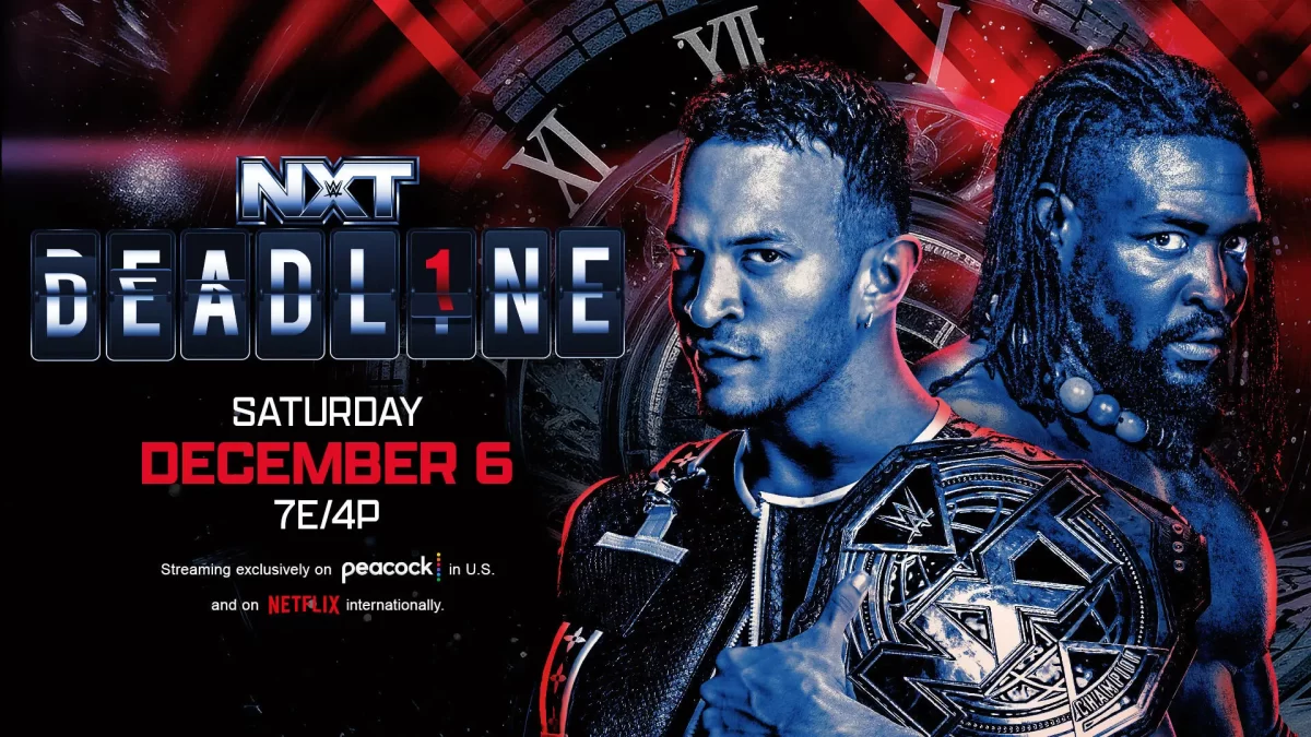 Ricky Saints enfrentará Oba Femi pelo NXT Championship no NXT Deadline 2025