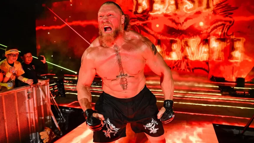 WWE trabalha com possível aposentadoria de Brock Lesnar para 2026