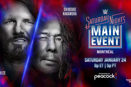 AJ Styles enfrentará Shinsuke Nakamura no SNME