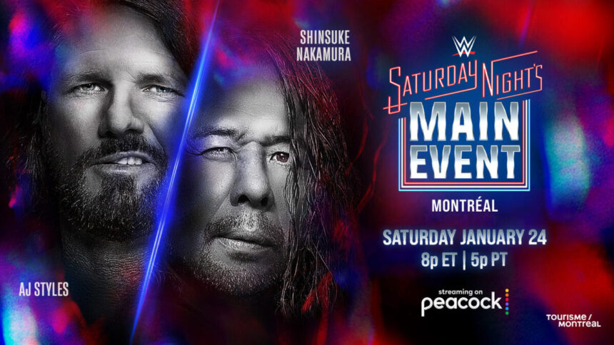 AJ Styles enfrentará Shinsuke Nakamura no SNME