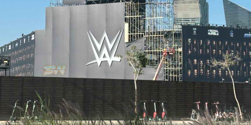 Novas imagens da arena do Royal Rumble 2026 são reveladas