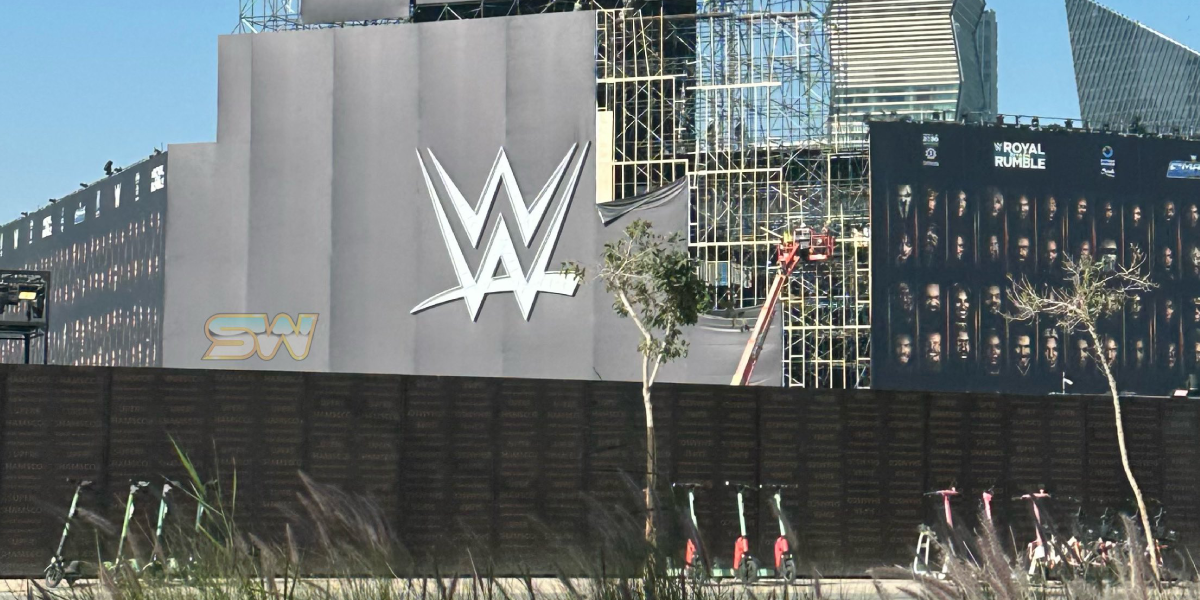 Novas imagens da arena do Royal Rumble 2026 são reveladas