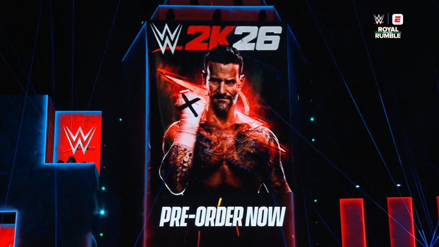 CM Punk será a capa do WWE 2K26