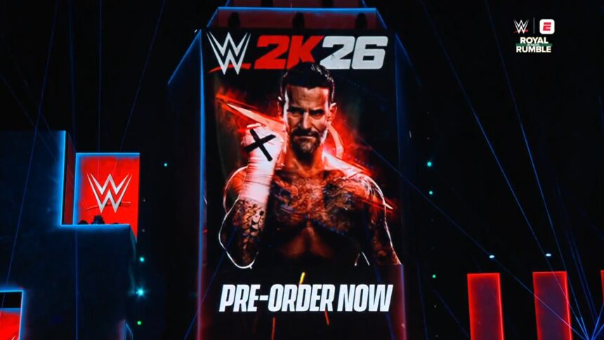 CM Punk será a capa do WWE 2K26