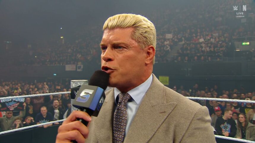 Cody Rhodes anuncia que disputará o Royal Rumble