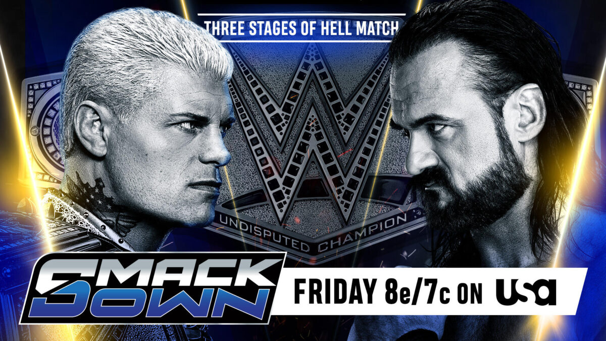 Cody Rhodes e Drew McIntyre se enfrentam no SmackDown do dia 9 de janeiro de 2026