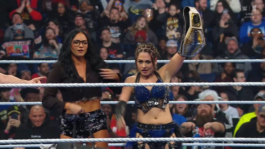 Giulia conquistou o Women's United States Championship no SmackDown de 2 de janeiro de 2026