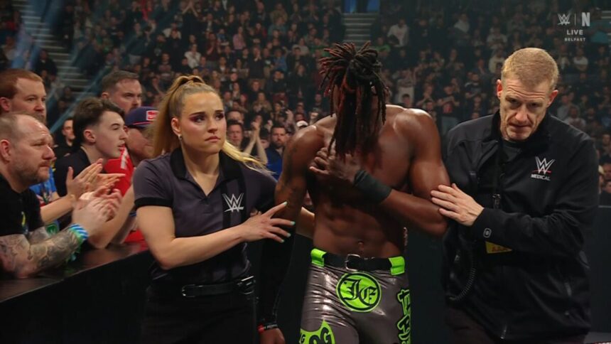 Je'Von Evans se machuca e vira dúvida para Royal Rumble
