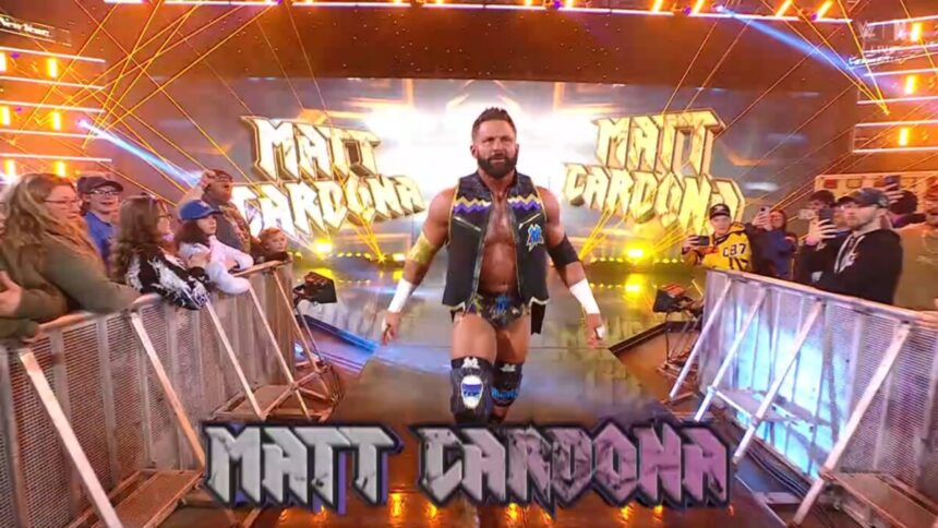 Matt Cardona é oficialmente lutador do SmackDown