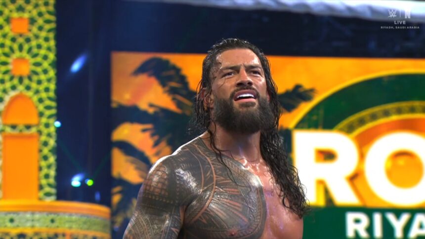 Roman Reigns vence Royal Rumble match masculino