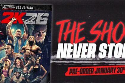 WWE confirma WWE 2K26 e inicia pré-venda em janeiro de 2026