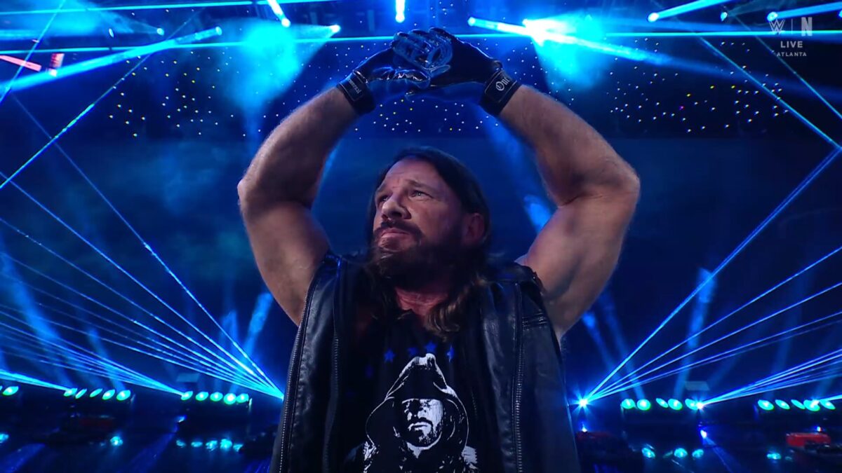 AJ Styles no RAW