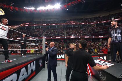 CM Punk e Finn Bálor no RAW