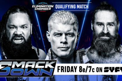 Cody Rhodes, Jacob Fatu e Sami Zayn se enfrentam no SmackDown de 13 de fevereiro de 2026