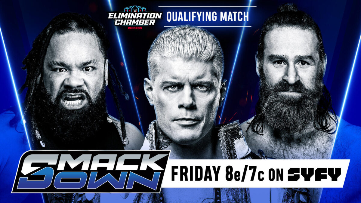 Cody Rhodes, Jacob Fatu e Sami Zayn se enfrentam no SmackDown de 13 de fevereiro de 2026