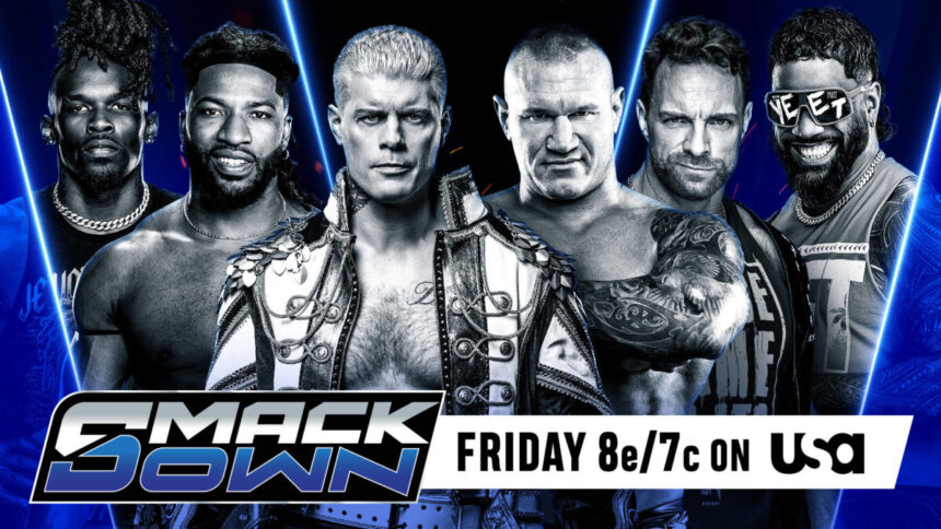Randy Orton, LA Knight, Cody Rhodes, Je’Von Evans, Trick Williams e Jey Uso conversarão no SmackDown