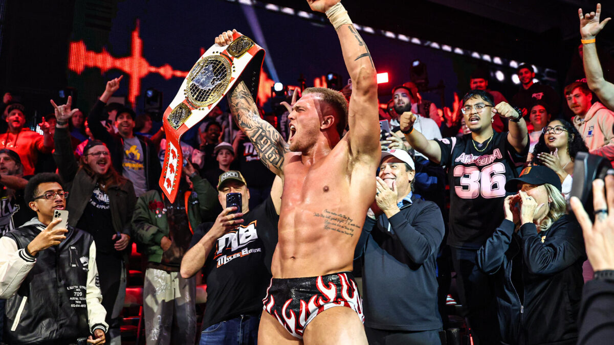 Myles Borne com o NXT North American Championship