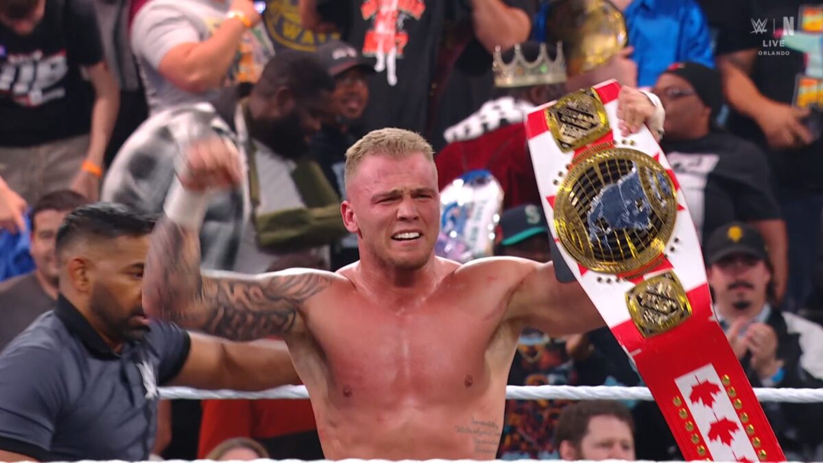 Myles Borne com o NXT North American Champion