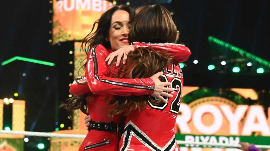 Bella Twins no Royal Rumble