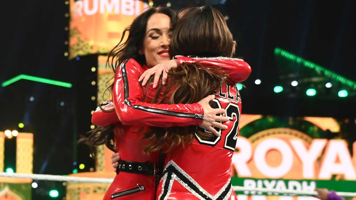 Bella Twins no Royal Rumble