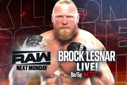 Brock Lesnar estará no Monday Night RAW do dia 23 de março de 2026