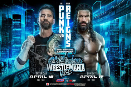 CM Punk e Roman Reigns se enfrentarão na WrestleMania 42