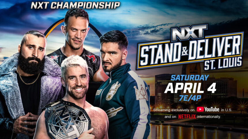 Joe Hendry defenderá o NXT Championship no NXT Stand & Delvier 2026