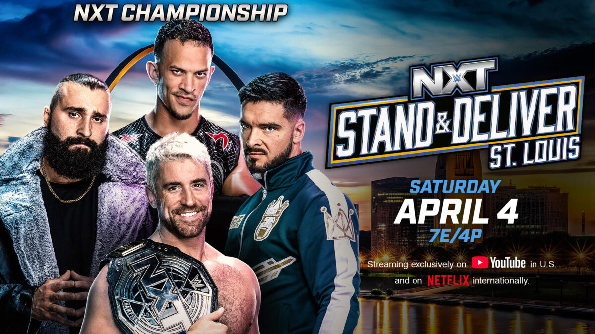 Joe Hendry defenderá o NXT Championship no NXT Stand & Delvier 2026