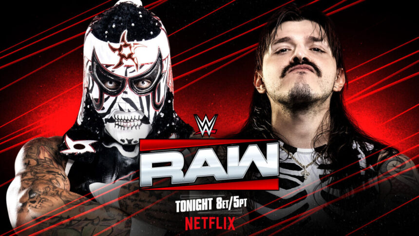 Penta e Dominik Mysterio se enfrentarão no RAW