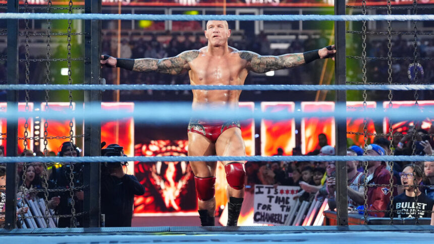 Randy Orton durante o Elimination Chamber 2026