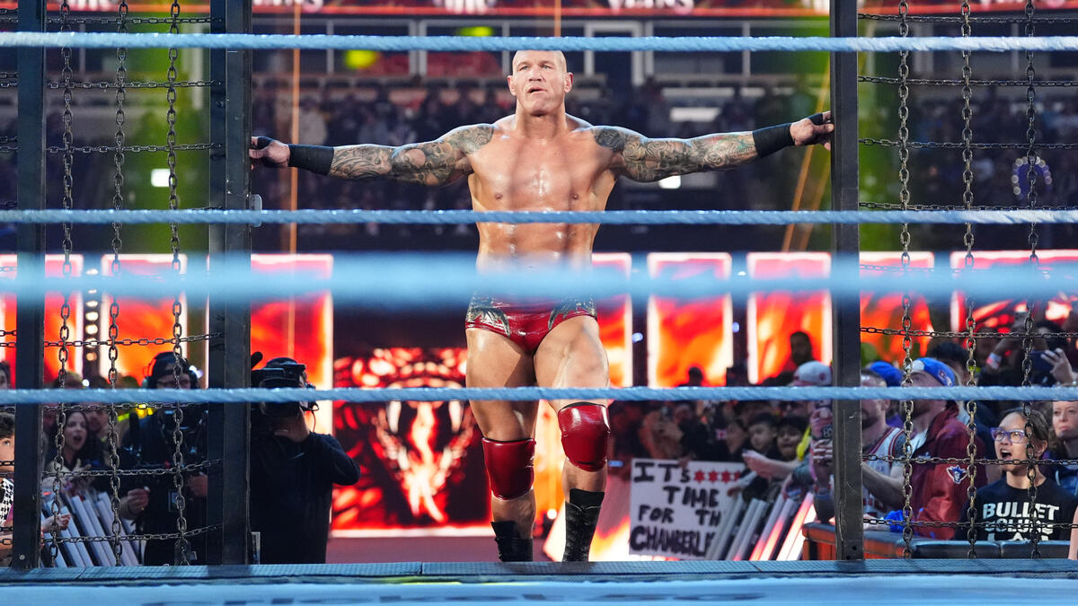 Randy Orton durante o Elimination Chamber 2026