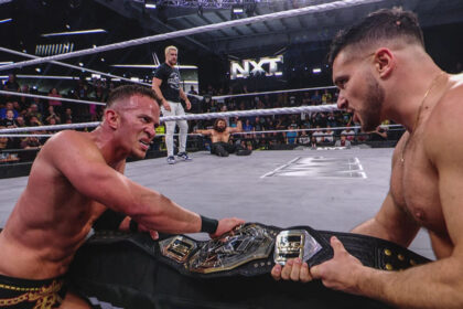 Ricky Saints e Ethan Page no NXT de 24 de março de 2026