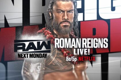 Roman Reigns aparecerá no RAW do dia 16 de março de 2026