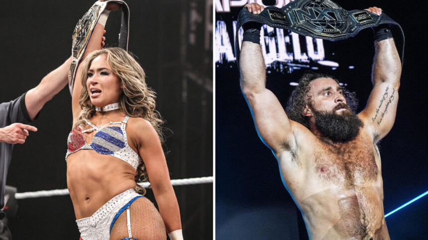 Lola Vice e Tony D'Angelo se tornaram campeões no NXT Stand & Deliver 2026