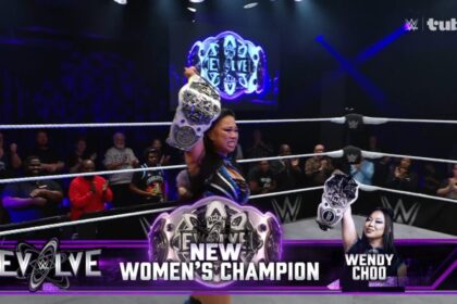 Wendy Choo conquistou o WWE Evolve Women's Champion no Evolve de 15 de abril de 2026