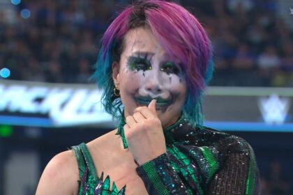 Asuka se emocionou no Backlash 2026
