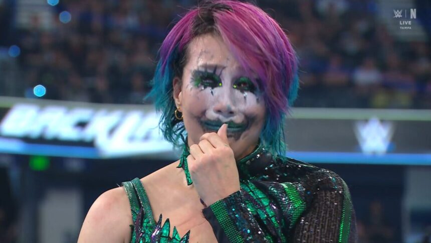Asuka se emocionou no Backlash 2026