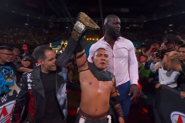 El Hijo de Vikingo durante o AAA Noche de los Grandes 2026