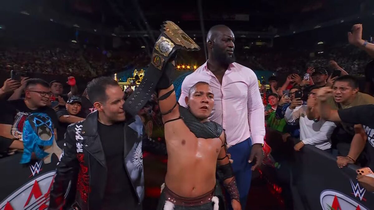 El Hijo de Vikingo durante o AAA Noche de los Grandes 2026