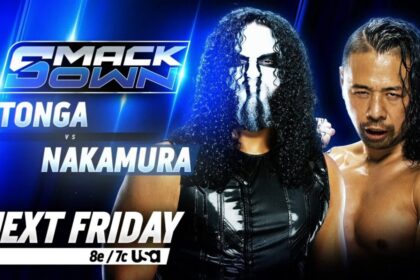 Talla Tonga enfrentará Shinsuke Nakamura no SmackDown